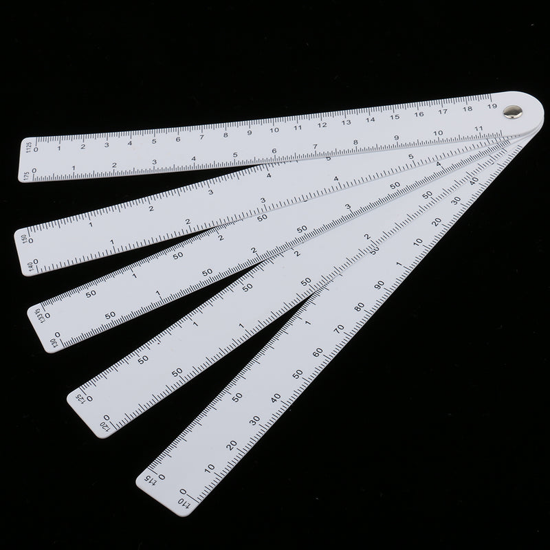 1 Set Architect Engineering Sector Scale Ruler 10 Scales Multi Ratio Ruler Measure Rulers