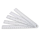 1 Set Architect Engineering Sector Scale Ruler 10 Scales Multi Ratio Ruler Measure Rulers