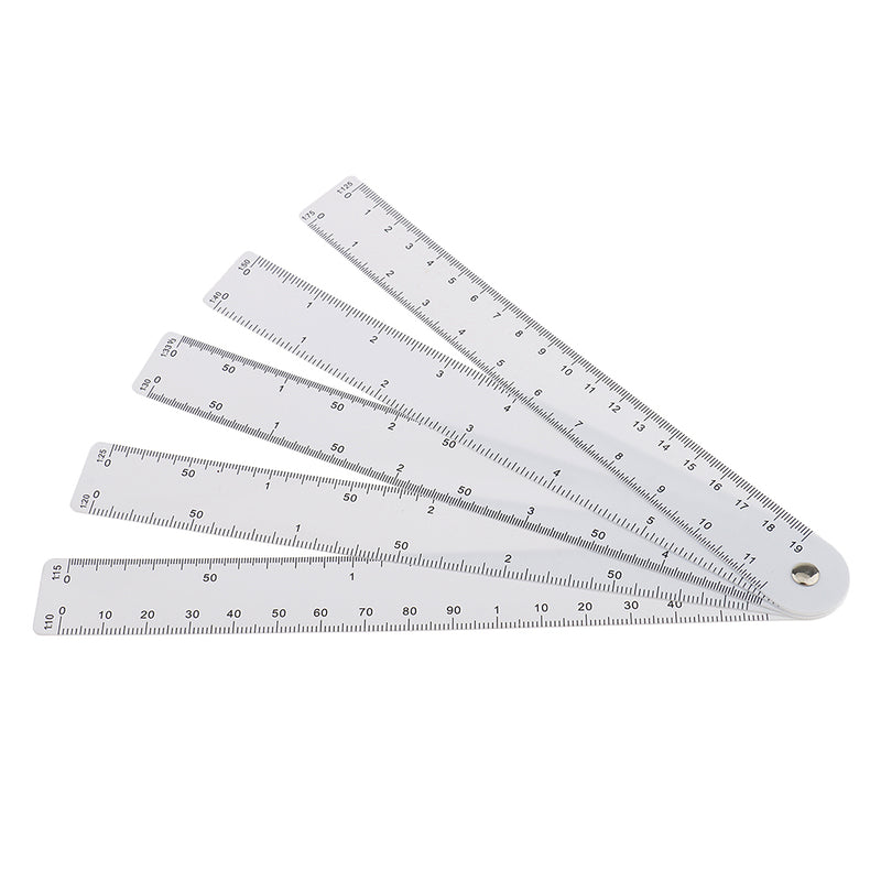 1 Set Architect Engineering Sector Scale Ruler 10 Scales Multi Ratio Ruler Measure Rulers