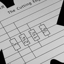 Metal Cutting Edge Ruler Template for Cutting Sealing Ribbons DIY Quilting Patchwork Crafts