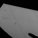 Acrylic Clothes Sample Multifunction Cutting Ruler Sewing Ruler Tailor Tuler