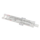 Plastic Civil Aviation Plane Ruler Aeronautical Flight Slide Ruler Flight Planing Scale Rulers