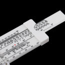 Plastic Civil Aviation Plane Ruler Aeronautical Flight Slide Ruler Flight Planing Scale Rulers