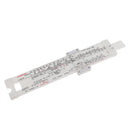 Plastic Civil Aviation Plane Ruler Aeronautical Flight Slide Ruler Flight Planing Scale Rulers