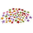 1 Pack Colorful Self Adhesive Star Shaped Foam Glitter Stickers Scrapbooking for Kid Craft