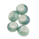 100 Pieces Vintage Style Round Ceramic Loose Beads Spacer Bead for DIY Materials 2