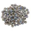 100 Pieces Vintage Style Round Ceramic Loose Beads Spacer Bead for DIY Materials 3