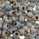 100 Pieces Vintage Style Round Ceramic Loose Beads Spacer Bead for DIY Materials 3