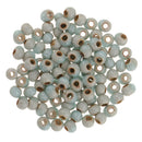 100 Pieces Vintage Style Round Ceramic Loose Beads Spacer Bead for DIY Materials 4
