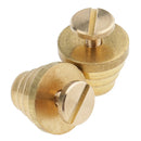 6 Pieces Mushroom Cone 4 layers Spike Screw Back Studs/Rivets 13x11 mm