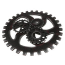 Retro Wooden Gear Ornaments Decorative Wood Crafts for Bar Coffee Shope Home Wall Hanging Decoration 40cm
