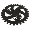 Retro Wooden Gear Ornaments Decorative Wood Crafts for Bar Coffee Shope Home Wall Hanging Decoration 40cm