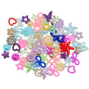 75 Pieces Assorted Flatback Pearl Scapbooking Embellishment for DIY Phone Case Hair Accessories
