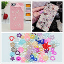 75 Pieces Assorted Flatback Pearl Scapbooking Embellishment for DIY Phone Case Hair Accessories