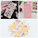 50 Pieces Assorted Flatback Pearl Scapbooking Embellishment for DIY Phone Case Hair Accessories