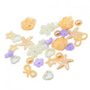 50 Pieces Assorted Flatback Pearl Scapbooking Embellishment for DIY Phone Case Hair Accessories