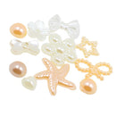 20 Pieces Assorted Flatback Pearl Scapbooking Embellishment for DIY Phone Case Hair Accessories