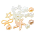 20 Pieces Assorted Flatback Pearl Scapbooking Embellishment for DIY Phone Case Hair Accessories