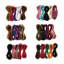 Set of 5PCS Flat Faux Suede Korean Velvets Cord String Jewelry DIY Making Lacing Beading Accessories 1