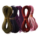Set of 5PCS Flat Faux Suede Korean Velvets Cord String Jewelry DIY Making Lacing Beading Accessories 2