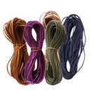 Set of 5PCS Flat Faux Suede Korean Velvets Cord String Jewelry DIY Making Lacing Beading Accessories 3