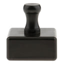 Leathercraft Blackwood Cube Wood Edge Burnisher Leather Belt Polisher Polishing Tool
