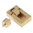 1 Set Leather Craft Leather Edge Dye Oil Brass Box Mini Leather DIY Craft Tools