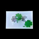 Resin Mold Jewelry DIY Mould Lucky Four Leaf Shapes Pendant Charms Earring Findings Making