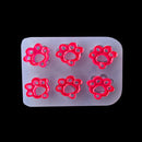 Silicone DIY Mold Cat's Claw with Hole Resin Accessories Pendant Jewelry Craft Making