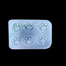 Silicone DIY Mold Cat's Claw with Hole Resin Accessories Pendant Jewelry Craft Making