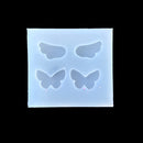 5 Pieces Mini Crown Wings Design Silicone Mould Jewelry Making Mold for DIY Pendants Charms Crafts