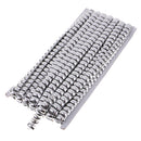 1 Yard Cambered Square Beads Beaded Chain Ribbon Trim for Handmade DIY Crafts Decoration Silver