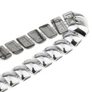 1 Yard Cambered Square Beads Beaded Chain Ribbon Trim for Handmade DIY Crafts Decoration Silver