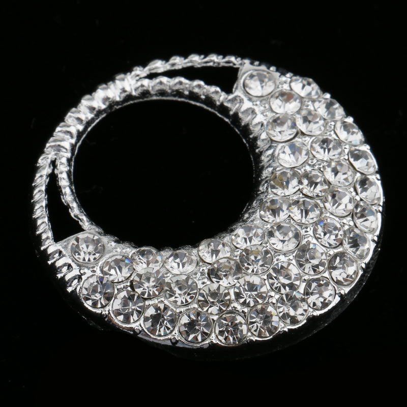 1 Piece Rhinestone Button Duck Mouth Buckle for Collar Buttons Coats Buttons