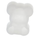 Clear Silicone Panda Shaped Mould for DIY Craft Cake Chocolate Resin Crystal Casting Jewelry Making Crafts Tool