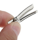 50Pcs 34mm Single Prong Alligator Clip Hair Bows Metal Hair Clip Accessories