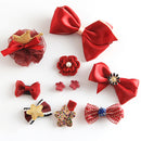 50Pcs 34mm Single Prong Alligator Clip Hair Bows Metal Hair Clip Accessories