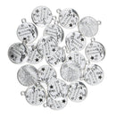 20 Pieces Metal Moon Design Hanging Pendant Charms for Jewelry Making Crafts Phone Hanging Decoration