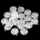 20 Pieces Metal Moon Design Hanging Pendant Charms for Jewelry Making Crafts Phone Hanging Decoration