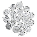 20 Pieces Metal Moon Design Hanging Pendant Charms for Jewelry Making Crafts Phone Hanging Decoration