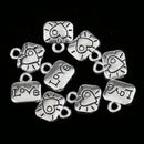 100 Piece Alloy Love & Heart Jewelry Pendant Charms Fingdings for Jewelry Making Hanging Decor Silver