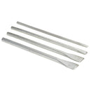 4pcs/Set Stainless Steel Slotted Punches Flat Chisel Punch Tools Craft Tools