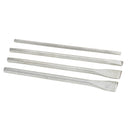 4pcs/Set Stainless Steel Slotted Punches Flat Chisel Punch Tools Craft Tools
