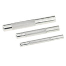 3 Pieces Die Punch Tools Snaps Fastener Punch Hole Tool for Rivet Button Install