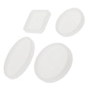 4 Pieces Assoted Shape Jewelry Silicone Mould Ornament Resin Craft Making