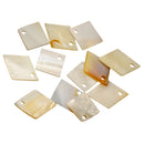 12 Pieces 2 Style Loose Shell Charm Beads Spacer for Jewelry Pendant Artcraft DIY Accessories