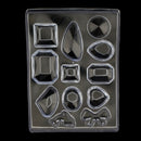 Clear Silicone Earring Pendant Mold Tray For Resin Jewelry Making Tools