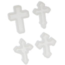 4 Pieces Cross Shape Silicone Pendant DIY Molds for Resin Jewelry Making