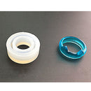 3 Pieces Assorted Silicone DIY Cabochon Ring Mold Making Jewelry Round Rings Resin Casting Mould DIY Craft