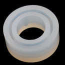 3 Pieces Assorted Silicone DIY Cabochon Ring Mold Making Jewelry Round Rings Resin Casting Mould DIY Craft